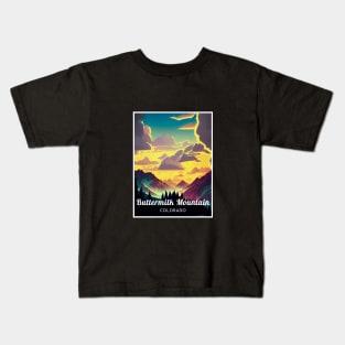 Buttermilk Mountain colorado united states ski Kids T-Shirt